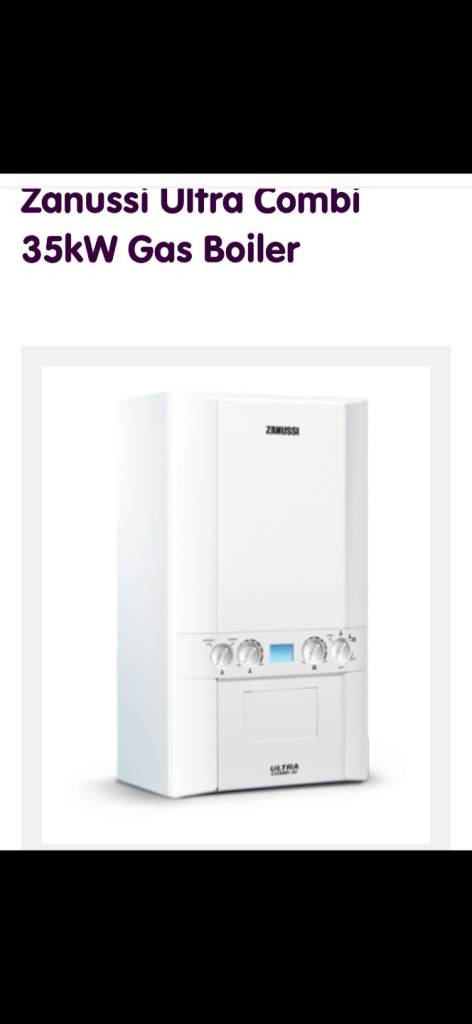 Ideal Zanussi Ultra Plus Combi 35Kw Gas Combi Boiler 