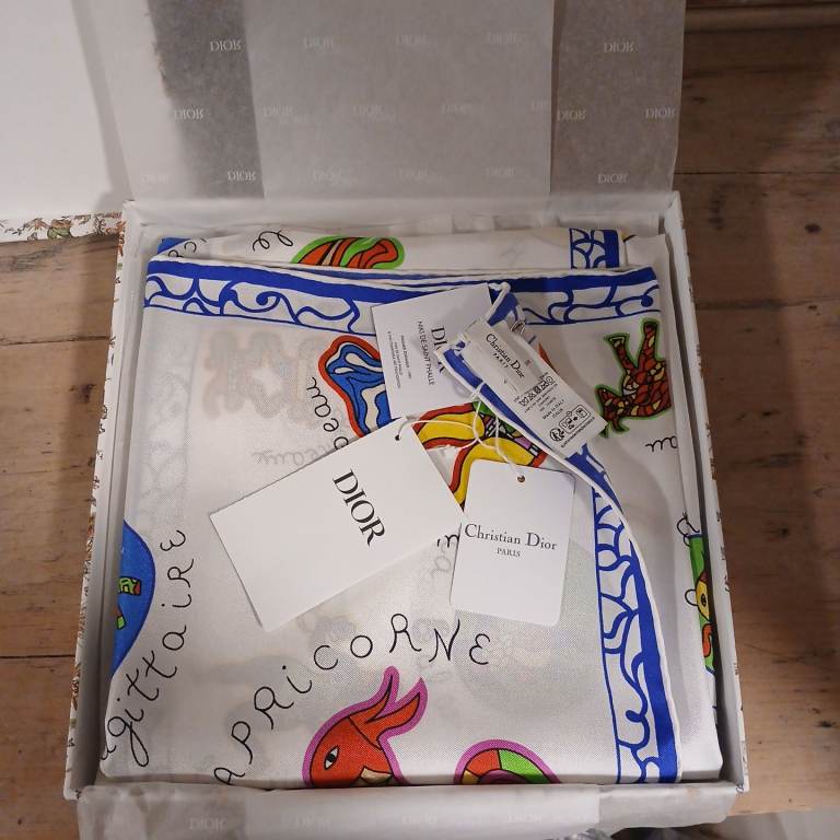Christian Dior Silk Scarf "full capsule package"