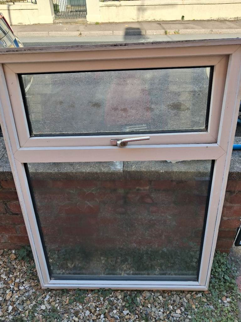 A FREE,  white upvc double glazed window. 