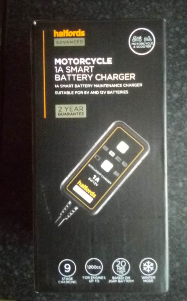 NEW and Used Motorbike Accessories, Battery Charger, Locks, Book etc