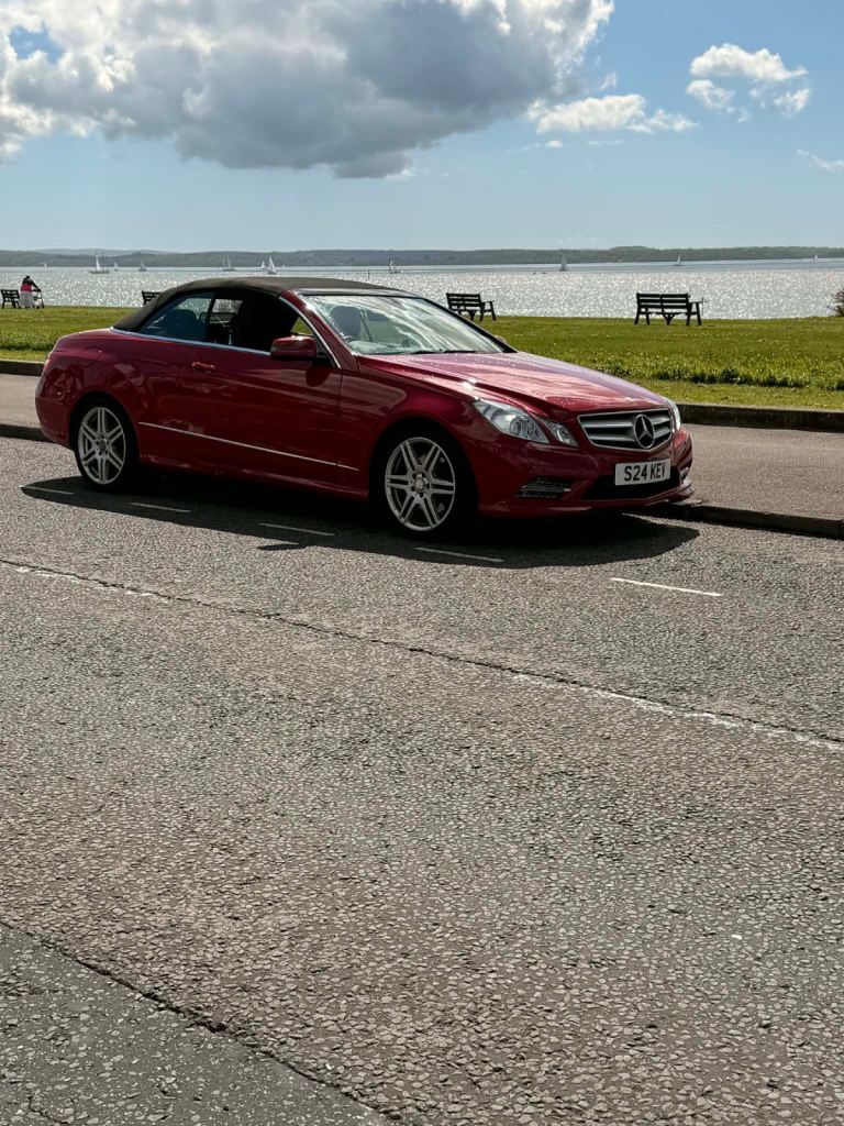 2013 Mercedes E250 sport convertible 