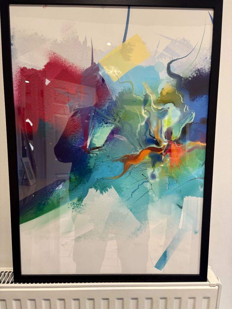 3 x Wall art framed prints