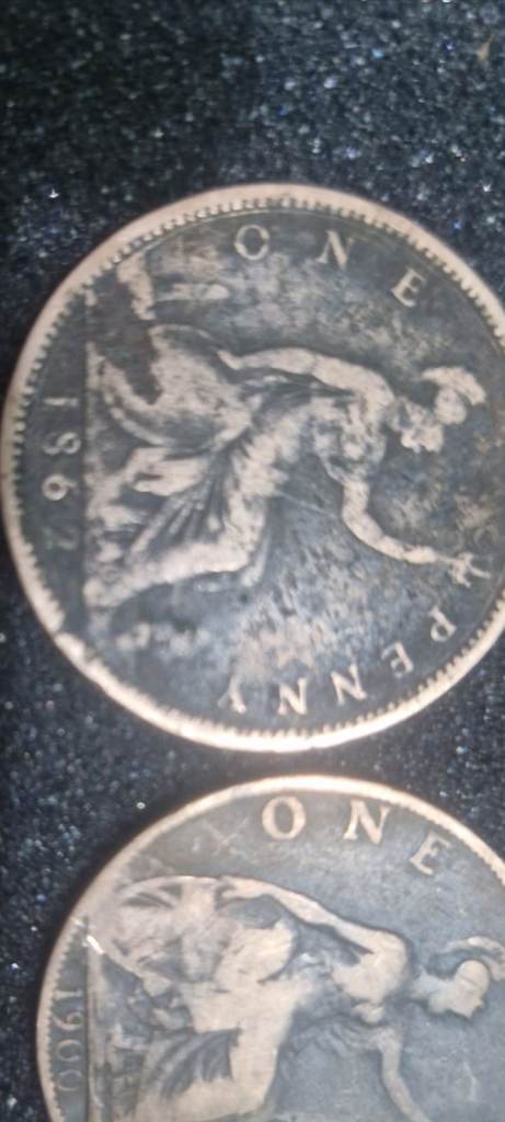 1862 dated one penny rare error coin