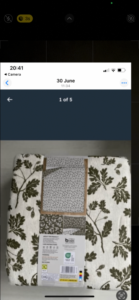 NEW DOUBLE DUVET SET brushed cotton 