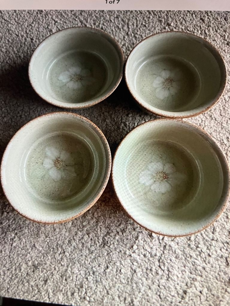 4 x Denby Ramekins Daybreak