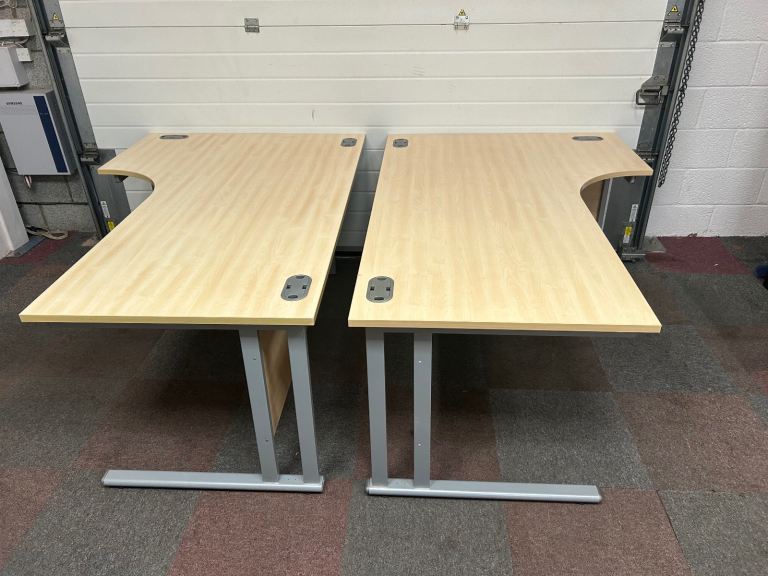 Curved Desks - 4 available 