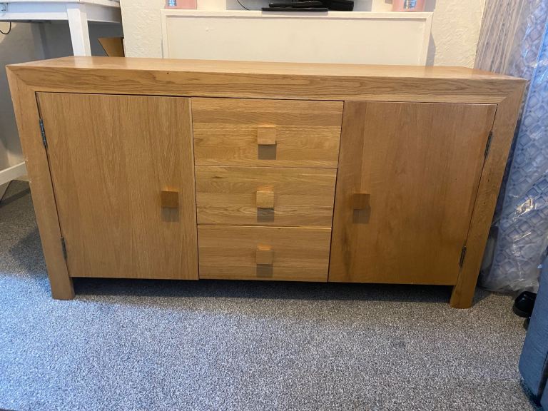 Solid oak unit 