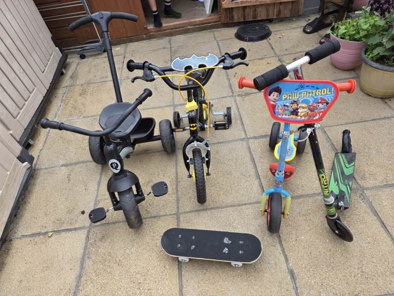 Toddler bikes and outdoor play stuff, Joie Pushchair - Grey and Blue, Good Condition