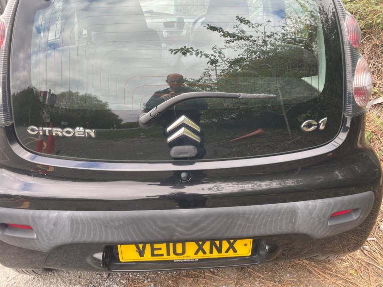 CITROEN C1 1.0 VTR+ 10 REG BLACK 5 DOOR 60063 MILES MOT JUNE 25TH 2026 TAX £20 LOW INSURANCE 60+MPG 