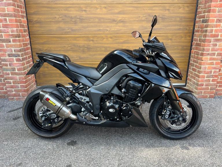 2010/10 Kawasaki Z1000 DAF with 16,100m in Black