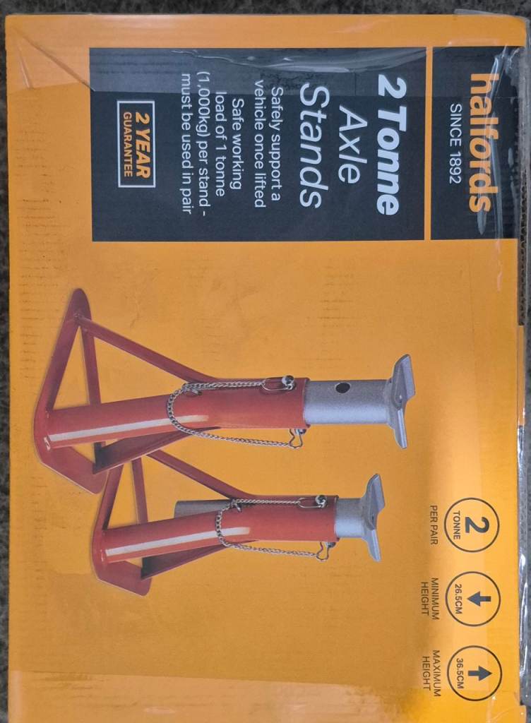 Halfords 2 Tonne Axle Stands