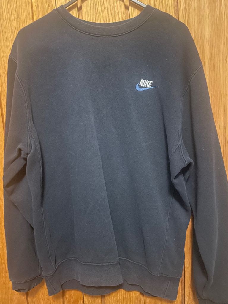 Nike Black Crew Neck Jumper – Good Condition