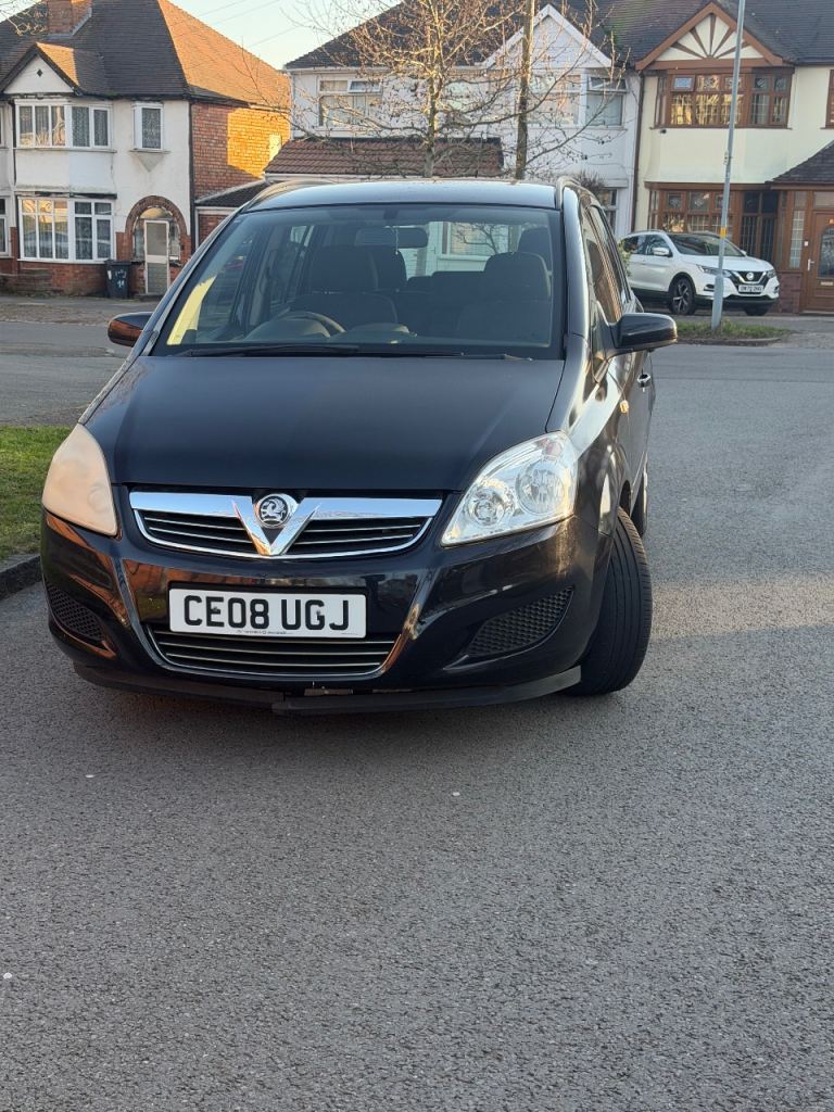 2008  Vauxhall Zafira Exclusiv 1.6  petrol 