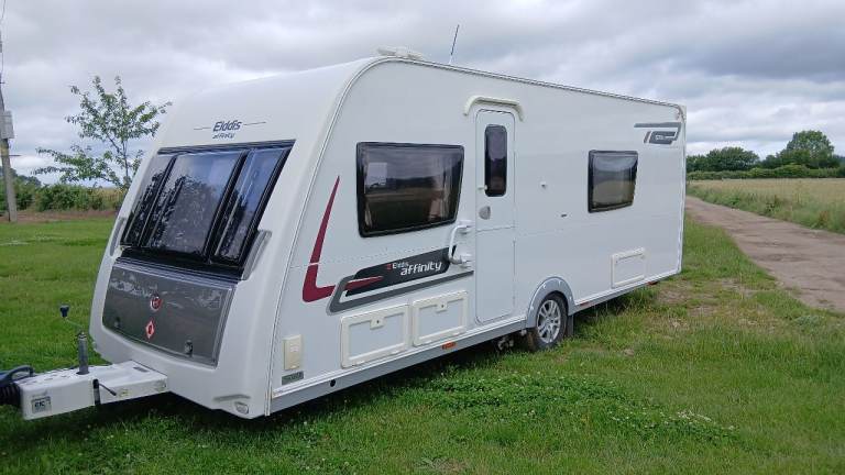 2014 elddis affinity 574 caravan 4 berth