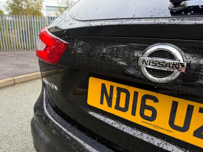 2016 NISSAN QASHQAI N-CONNECTA DCI SUV BLACK DIESEL