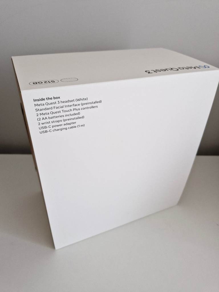 Meta Quest 3 512GB Virtual Reality Headset NEW