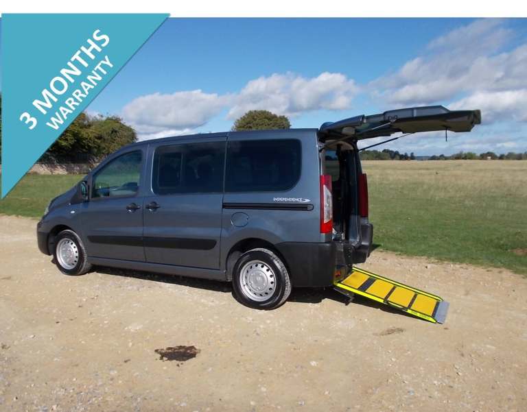 2012 PEUGEOT EXPERT 5 SEAT WHEELCHAIR ACCESSIBLE DISABLED MOBILITY MINIBUS