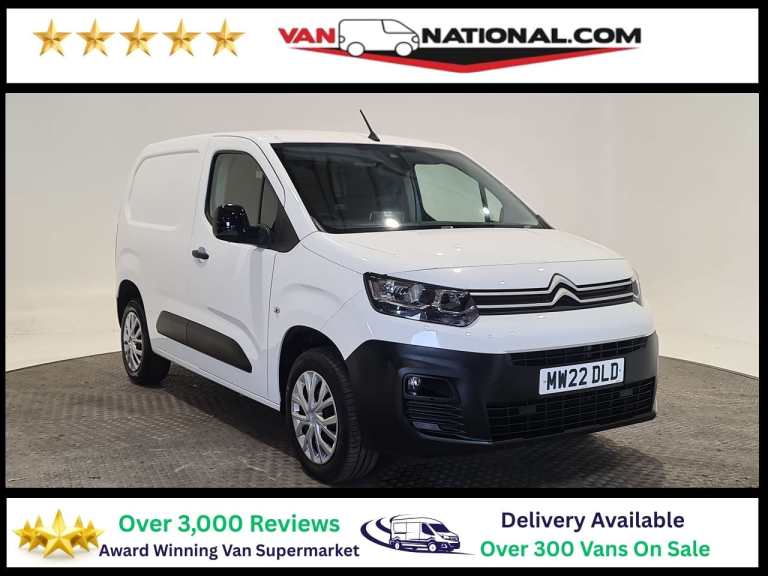2022 Citroen Berlingo 1.5 BlueHDi 1000Kg Enterprise Pro 130ps EAT8 [S/S] PANEL VAN DIESEL Automatic