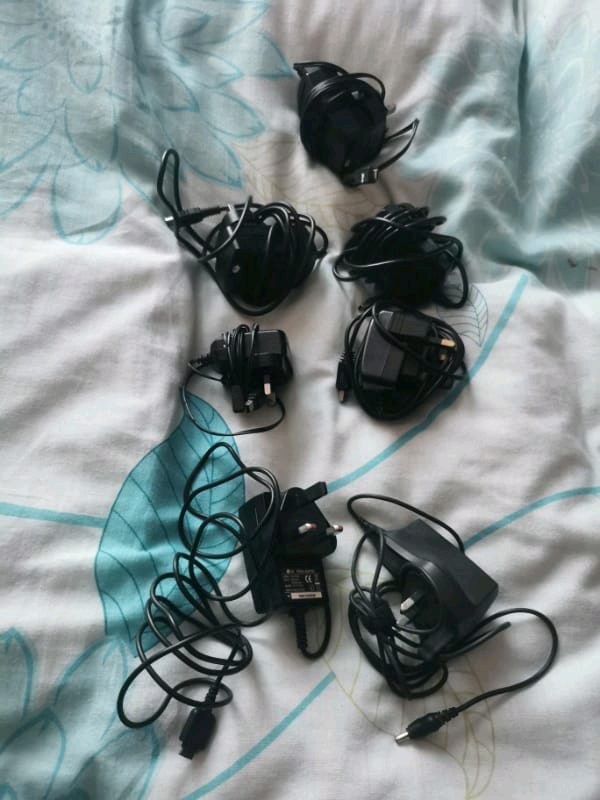 Bundle Of Nokia, Blackberry, LG, Alcatel & etc Mains Chargers Lot x 7