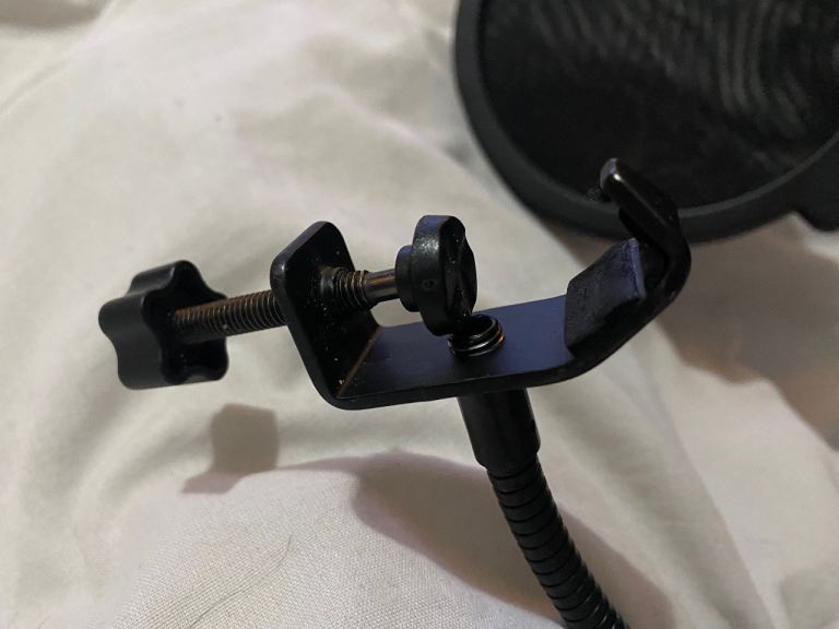 15.5cm Diameter Pop-up Filter Spray Hood Microphone