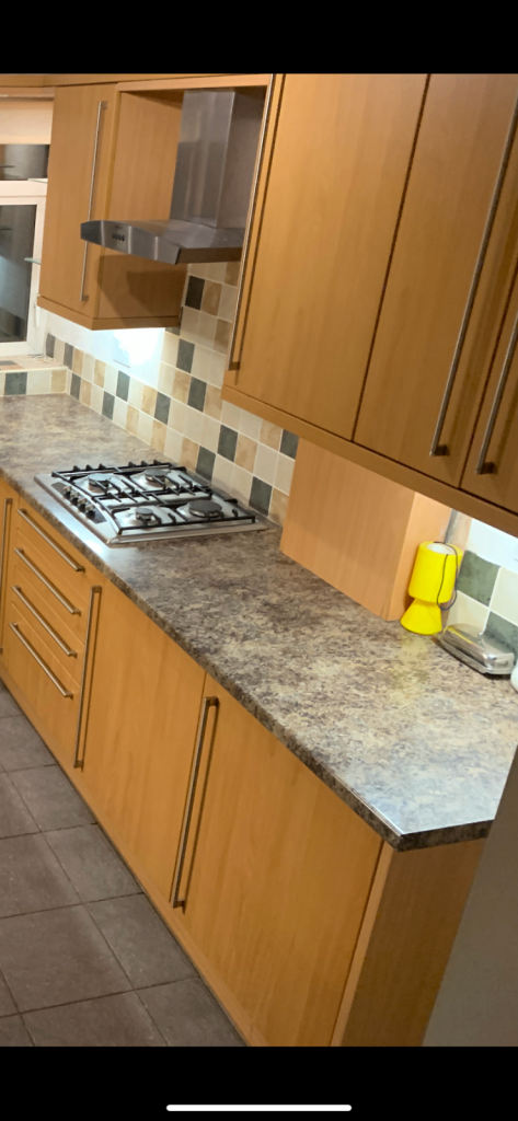 Marble Effect Wooden Worktop 