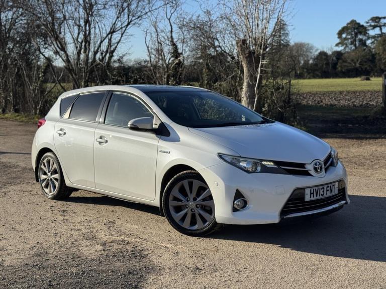 2013 Toyota Auris 1.8 VVTi Hybrid Excel 5dr CVT Auto HATCHBACK PETROL/ELECTRIC Automatic