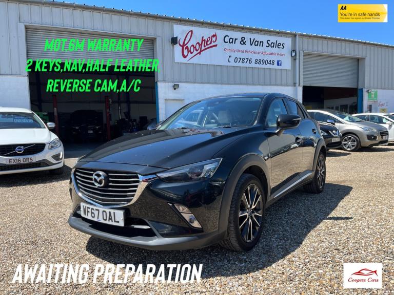2017 Mazda CX-3 2.0 Sport Nav 5dr AWD HATCHBACK Petrol Manual