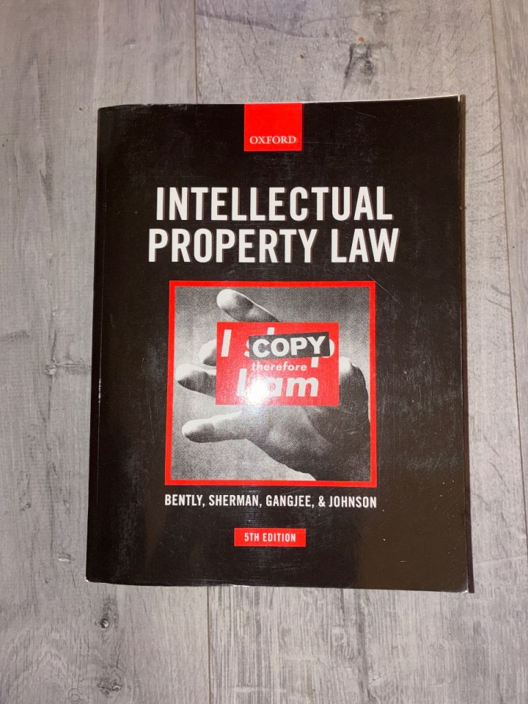 Intellectual Property Law Textbook, 5th Edition – Good Condition