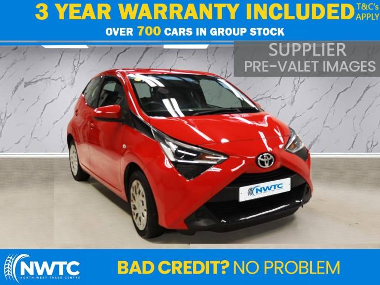 image for 2021 Toyota AYGO 1.0 VVT-i x-play Hatchback 5dr Petrol Manual Euro 6 (s/s) (71 ps) 1 OWNER F Hatc...