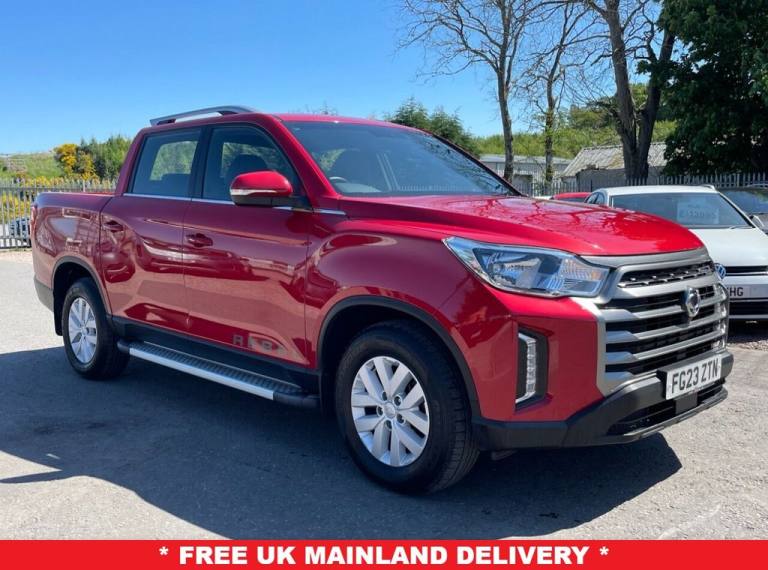 2023 Ssangyong Musso 2.2D Rebel Pickup Double Cab 4dr Diesel Automatic 4WD 181 bhp * no vat * PIC...