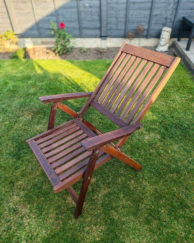 Winchester Collection Wooden Garden Chair - Good Condition