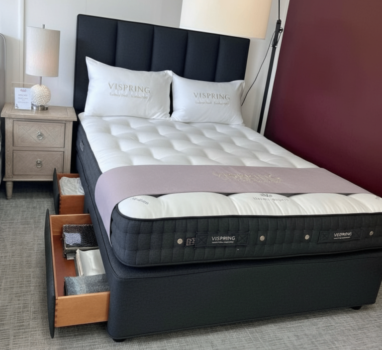 Divan Bed & Mattress | Single, Double or King | Full Foam | Ideal for Rentals & Airbnb
