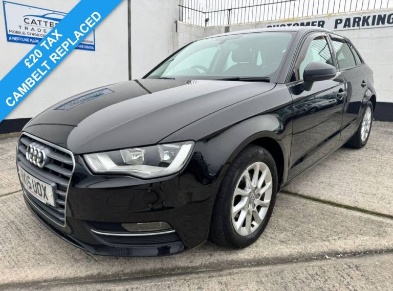 2015 15 AUDI A3 1.6 TDI SE SPORTBACK 5DR DIESEL MANUAL EURO 6 (S/S) (110 PS) DIE