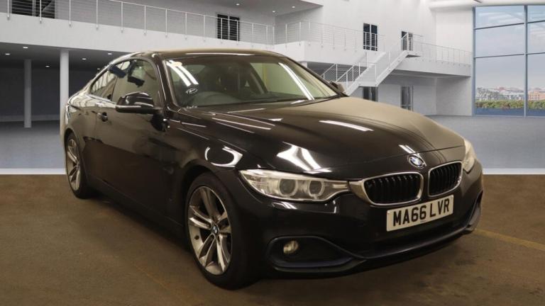 BMW 4 SERIES 420i Sport COUPE 2dr Bus Media S/H Long MOT ULEZ  NAV HDD LEATHER