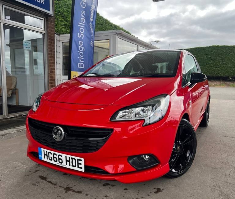 2016 66 VAUXHALL CORSA 1.4I ECOFLEX LIMITED EDITION HATCHBACK 3DR PETROL MANUAL