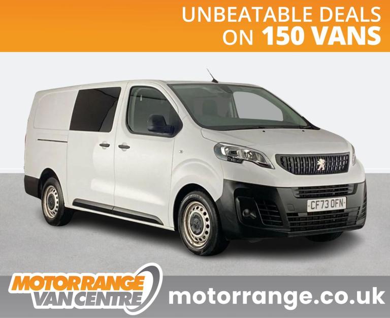 2023 Peugeot Expert 1200 2.0 BlueHDi 145 Professional Premium Crew Van Panel Van DIESEL Manual