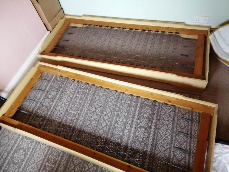 2-in-1 stackable single bed(s) plus mattress