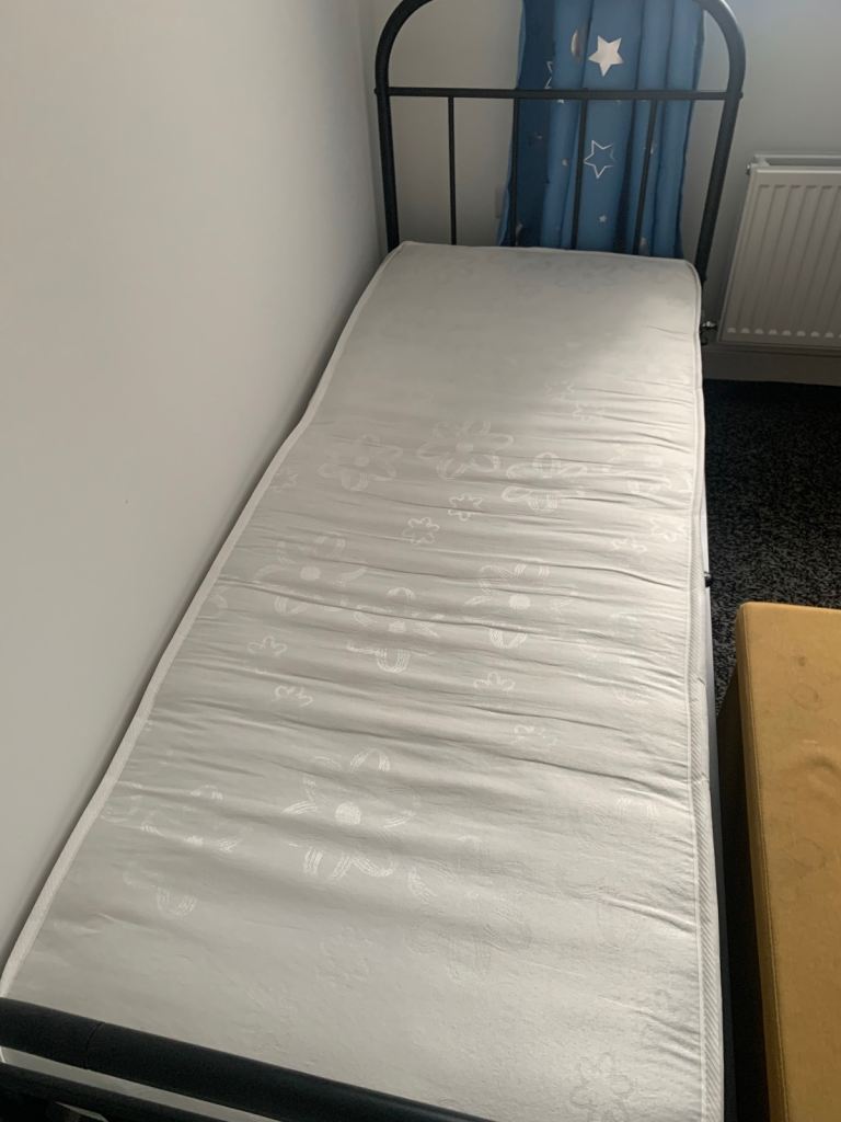 Small single Bed frame & mattress