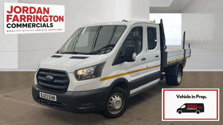 2023 FORD TRANSIT 170BHP RWD DRW ONE STOP ALLOY BODY TIPPER AIRCON 3.5T TOWING 