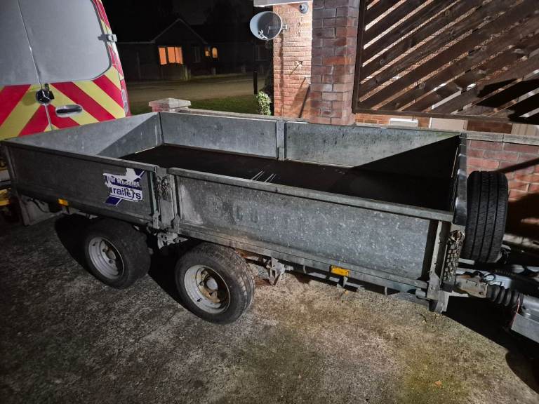 Ifor williams trailer, car trailer, drop side, 