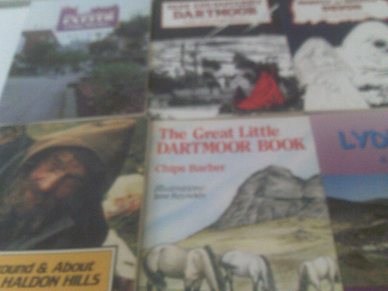 6 books on the devon area all signed by chips barber p/b 