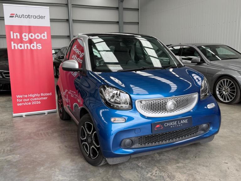 2016 smart fortwo 1.0 Prime (Premium) Twinamic Euro 6 (s/s) 2dr COUPE Petrol Automatic
