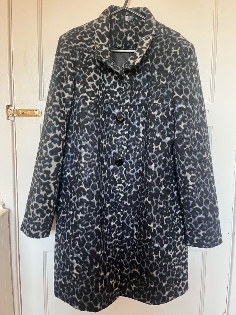 a leopard-print coat from F&F