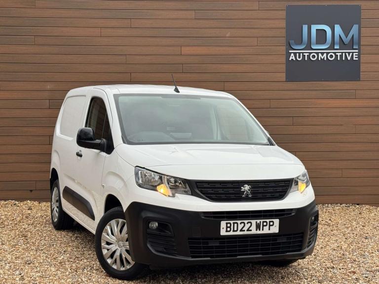2022 Peugeot Partner 1000 1.5 BlueHDi 100 Professional Prem Van [6 Spd] PANEL VAN DIESEL Manual