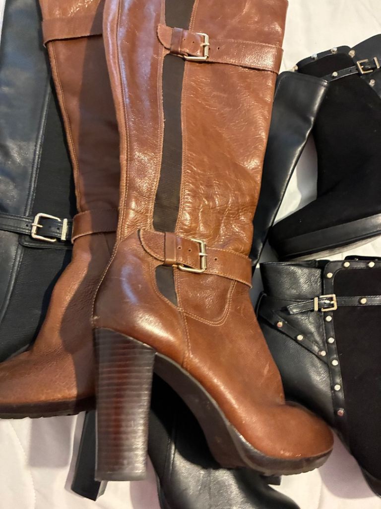 DUNE knee high ladies boots size 7