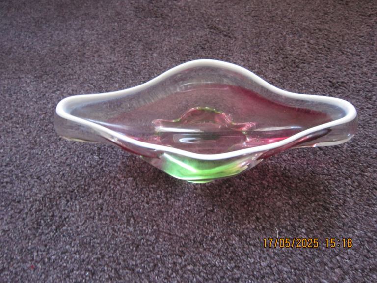 Colourful Glass Ornament.