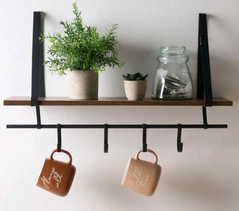 Wall shelf for kitchen