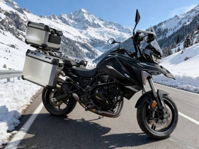 2024 73 BENELLI TRK 702 702 ADVENTURE PETROL MANUAL EURO 5 (76 PS)