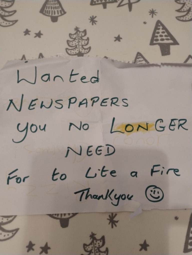 Wanted Old Newspapers