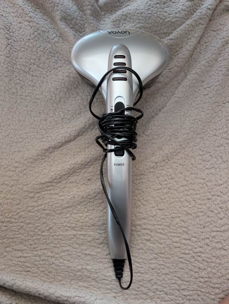 UOYOA Electric Massager with Heat Function – Black, Good Condition